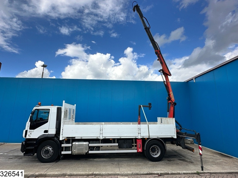 Camião de caixa aberta/ Plataforma, Camião grua Iveco 190S31 EURO 6, Steel suspension, Palfinger: foto 14