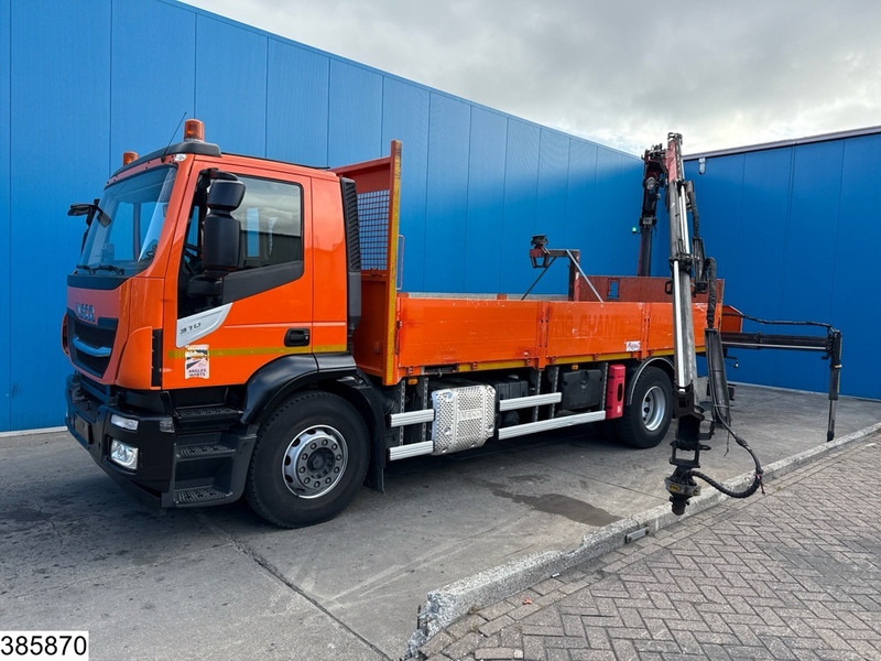 Iveco Stralis 310 EURO 6, Palfinger, Remote, Steel - Camião de caixa aberta/ Plataforma, Camião grua: foto 2 Iveco Stralis 310 EURO 6, Palfinger, Remote, Steel - Camião de caixa aberta/ Plataforma, Camião grua: foto 2