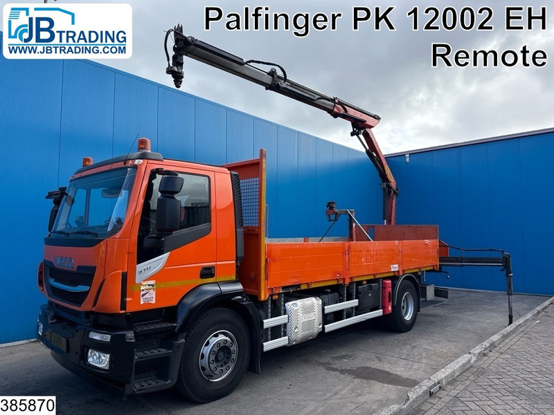 Iveco Stralis 310 EURO 6, Palfinger, Remote, Steel - Camião de caixa aberta/ Plataforma, Camião grua: foto 1 Iveco Stralis 310 EURO 6, Palfinger, Remote, Steel - Camião de caixa aberta/ Plataforma, Camião grua: foto 1