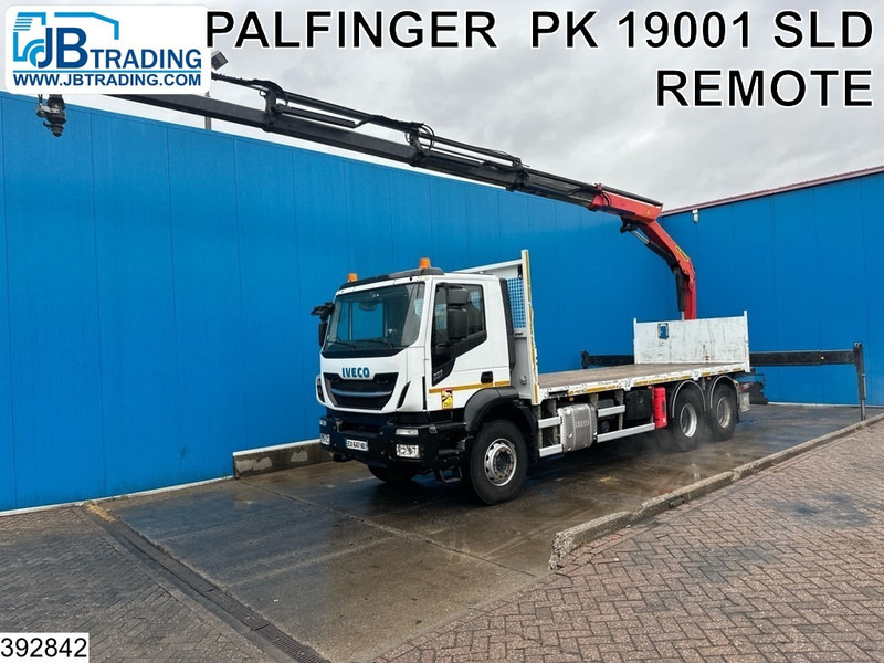 Iveco Stralis 360 6x4, EURO 6. Palfinger, Remote - Camião de caixa aberta/ Plataforma, Camião grua: foto 1 Iveco Stralis 360 6x4, EURO 6. Palfinger, Remote - Camião de caixa aberta/ Plataforma, Camião grua: foto 1