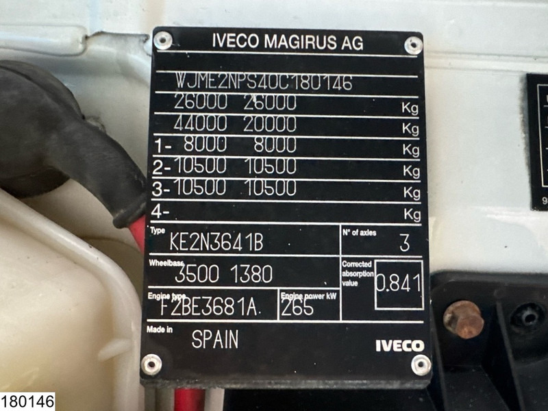 Camião basculante Iveco Trakker 360 6x4, EURO 4, Steel suspension, Manual: foto 7