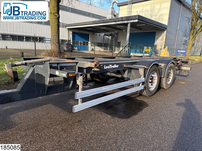 Lecitrailer Middenas BDF-Systeem - Reboque transportador de contêineres/ Caixa móvel: foto 1 Lecitrailer Middenas BDF-Systeem - Reboque transportador de contêineres/ Caixa móvel: foto 1