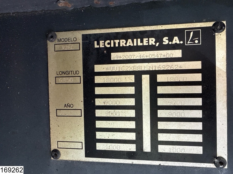 Reboque frigorífico Lecitrailer Middenas Carrier, Dhollandia: foto 11