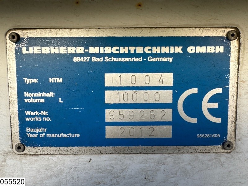 Liebherr Betonmixer Liebherr, 10m3 - Semi-reboque betoneira: foto 5 Liebherr Betonmixer Liebherr, 10m3 - Semi-reboque betoneira: foto 5