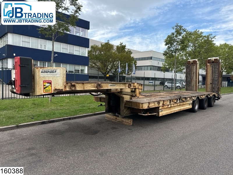 Louault Lowbed 34,000 kg, Steering axle, Hydraulic, Winch - Semi-reboque baixa: foto 1 Louault Lowbed 34,000 kg, Steering axle, Hydraulic, Winch - Semi-reboque baixa: foto 1