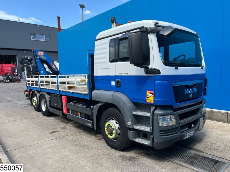 MAN TGS 26 360 6x4, EURO 5, PM, Remote, Hydrodrive - Camião de caixa aberta/ Plataforma, Camião grua: foto 3 MAN TGS 26 360 6x4, EURO 5, PM, Remote, Hydrodrive - Camião de caixa aberta/ Plataforma, Camião grua: foto 3