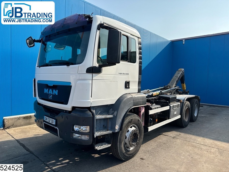 MAN TGS 26 400 6x4, EURO 4, HYVALIFT, Leaf suspension - Camião polibenne: foto 1 MAN TGS 26 400 6x4, EURO 4, HYVALIFT, Leaf suspension - Camião polibenne: foto 1