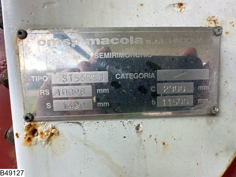 Macola Gas 56100 Liter, LPG GPL gas tank, Gaz, 1 Compartment - Semirreboque tanque: foto 4 Macola Gas 56100 Liter, LPG GPL gas tank, Gaz, 1 Compartment - Semirreboque tanque: foto 4