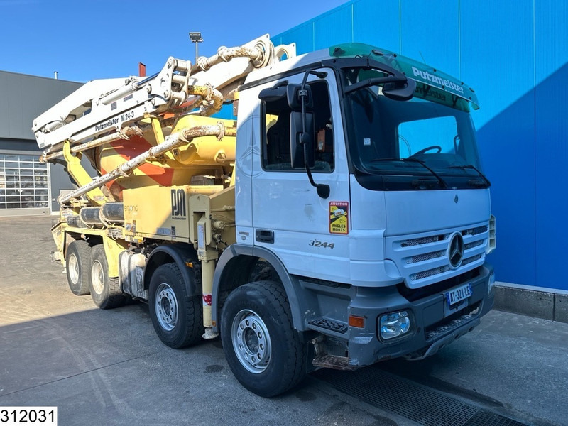 Mercedes-Benz Actros 3244 8x4, PUMI, Putzmeister, 24 MTR, Telligent 16 - Autobomba de betão: foto 2 Mercedes-Benz Actros 3244 8x4, PUMI, Putzmeister, 24 MTR, Telligent 16 - Autobomba de betão: foto 2