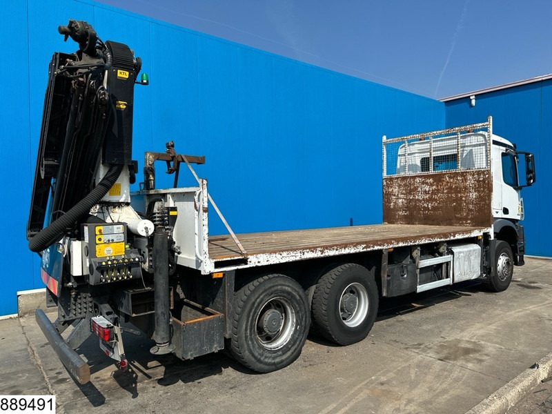 Mercedes-Benz Arocs 2636 6X4, EURO 6, Steel suspension, Palfinger - Camião de caixa aberta/ Plataforma, Camião grua: foto 2 Mercedes-Benz Arocs 2636 6X4, EURO 6, Steel suspension, Palfinger - Camião de caixa aberta/ Plataforma, Camião grua: foto 2