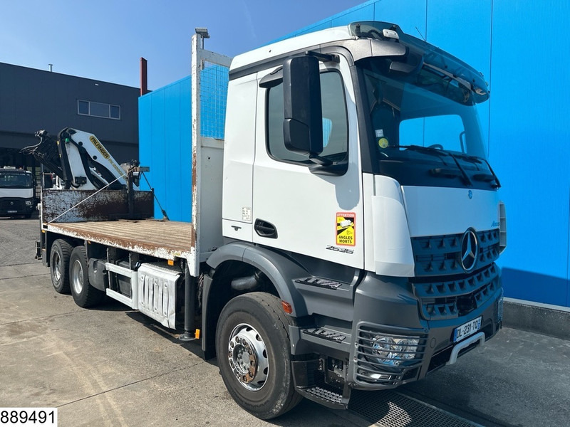 Mercedes-Benz Arocs 2636 6X4, EURO 6, Steel suspension, Palfinger - Camião de caixa aberta/ Plataforma, Camião grua: foto 3 Mercedes-Benz Arocs 2636 6X4, EURO 6, Steel suspension, Palfinger - Camião de caixa aberta/ Plataforma, Camião grua: foto 3