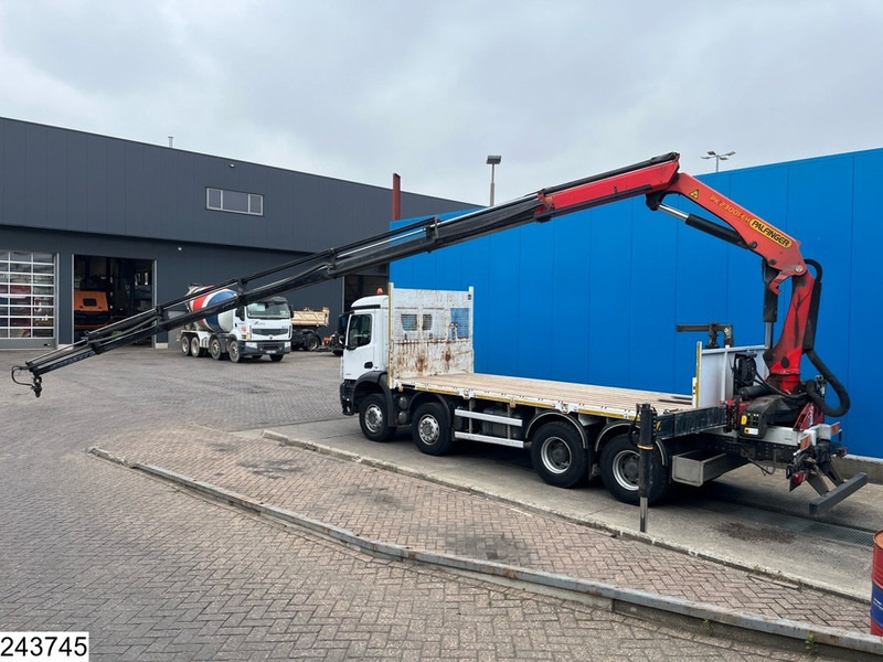 Mercedes-Benz Arocs 3240 8X4, EURO 6, Steel suspension, Palfinger - Camião de caixa aberta/ Plataforma, Camião grua: foto 4 Mercedes-Benz Arocs 3240 8X4, EURO 6, Steel suspension, Palfinger - Camião de caixa aberta/ Plataforma, Camião grua: foto 4