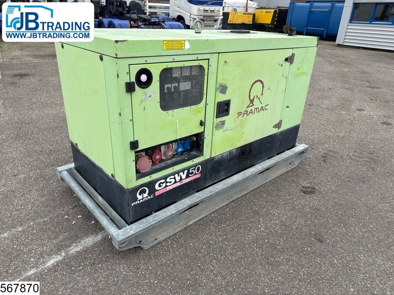 Pramac GSW50Y 6515 h, 35 KW, MAX 43,9 KVA - Gerador elétrico: foto 1 Pramac GSW50Y 6515 h, 35 KW, MAX 43,9 KVA - Gerador elétrico: foto 1