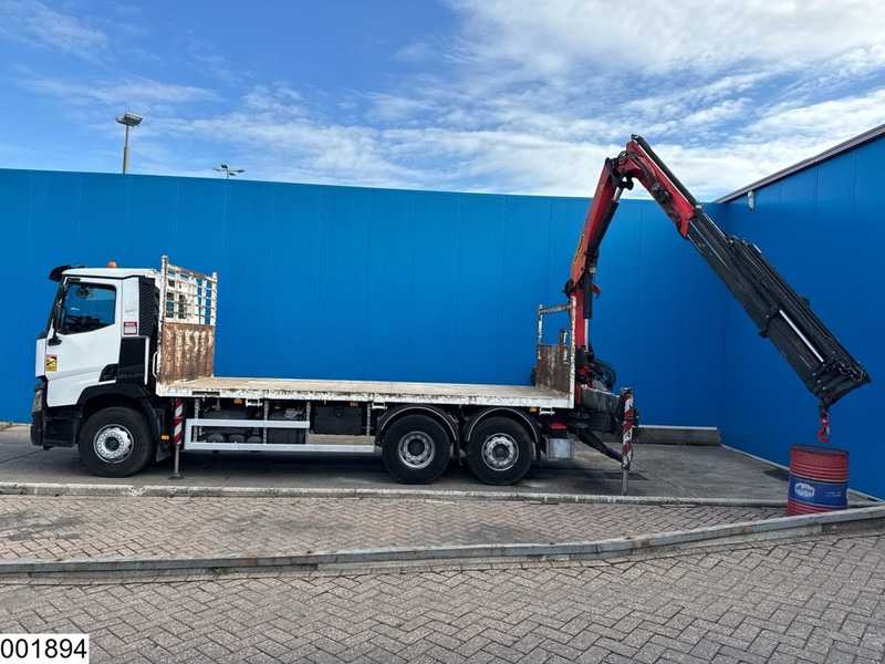 Renault C 430 6x2, EURO 6, Retarder, Palfinger, Remote, Steering - Camião de caixa aberta/ Plataforma, Camião grua: foto 5 Renault C 430 6x2, EURO 6, Retarder, Palfinger, Remote, Steering - Camião de caixa aberta/ Plataforma, Camião grua: foto 5