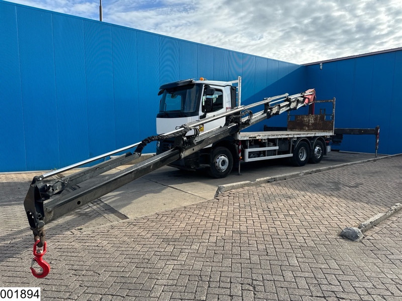 Renault C 430 6x2, EURO 6, Retarder, Palfinger, Remote, Steering - Camião de caixa aberta/ Plataforma, Camião grua: foto 3 Renault C 430 6x2, EURO 6, Retarder, Palfinger, Remote, Steering - Camião de caixa aberta/ Plataforma, Camião grua: foto 3