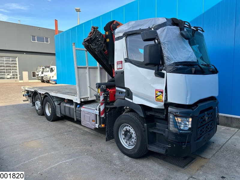 Renault C 460 6x2, EURO 6, Palfinger, Retarder - Camião de caixa aberta/ Plataforma, Camião grua: foto 3 Renault C 460 6x2, EURO 6, Palfinger, Retarder - Camião de caixa aberta/ Plataforma, Camião grua: foto 3