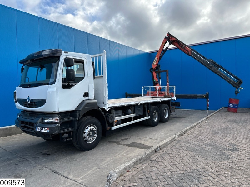 Renault Kerax 380 Dxi 6X4, EURO 6, Retarder, Palfinger, Remote - Camião de caixa aberta/ Plataforma, Camião grua: foto 2 Renault Kerax 380 Dxi 6X4, EURO 6, Retarder, Palfinger, Remote - Camião de caixa aberta/ Plataforma, Camião grua: foto 2