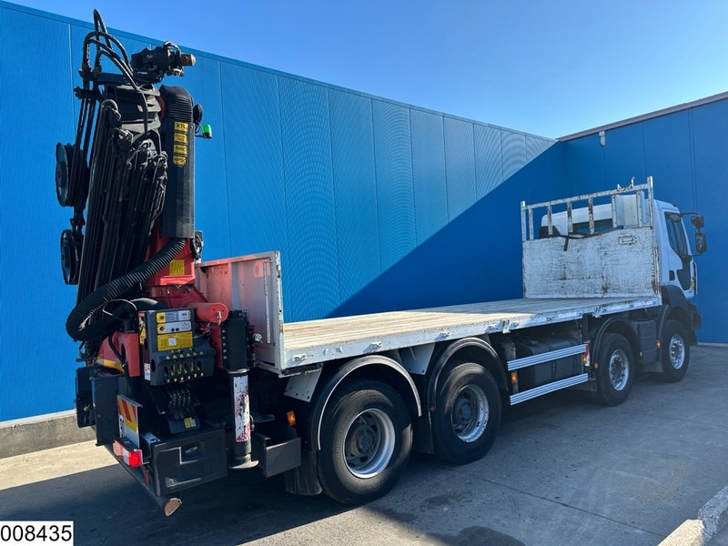 Renault Kerax 430 Dxi 8x4, EURO 5, Palfinger, Remote, Steel suspenion - Camião de caixa aberta/ Plataforma, Camião grua: foto 2 Renault Kerax 430 Dxi 8x4, EURO 5, Palfinger, Remote, Steel suspenion - Camião de caixa aberta/ Plataforma, Camião grua: foto 2