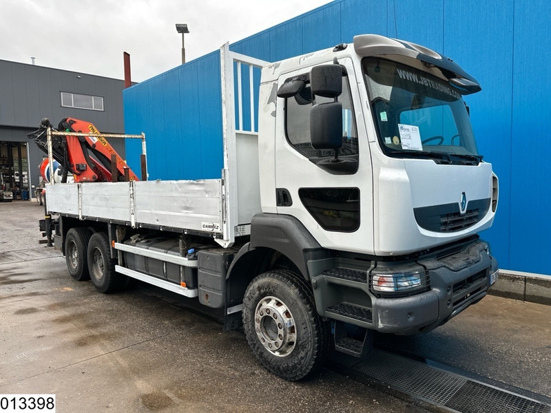 Renault Kerax 430 Dxi EURO 5, Retarder, Steel suspension, Palfinger - Camião de caixa aberta/ Plataforma, Camião grua: foto 3 Renault Kerax 430 Dxi EURO 5, Retarder, Steel suspension, Palfinger - Camião de caixa aberta/ Plataforma, Camião grua: foto 3