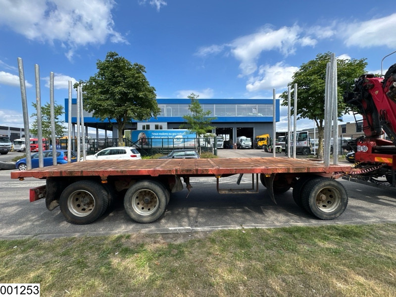 Renault Kerax 450 Dxi 6x4, Manual, Steel, Palfinger, Combi - Camião de transporte de madeira, Camião grua: foto 5 Renault Kerax 450 Dxi 6x4, Manual, Steel, Palfinger, Combi - Camião de transporte de madeira, Camião grua: foto 5