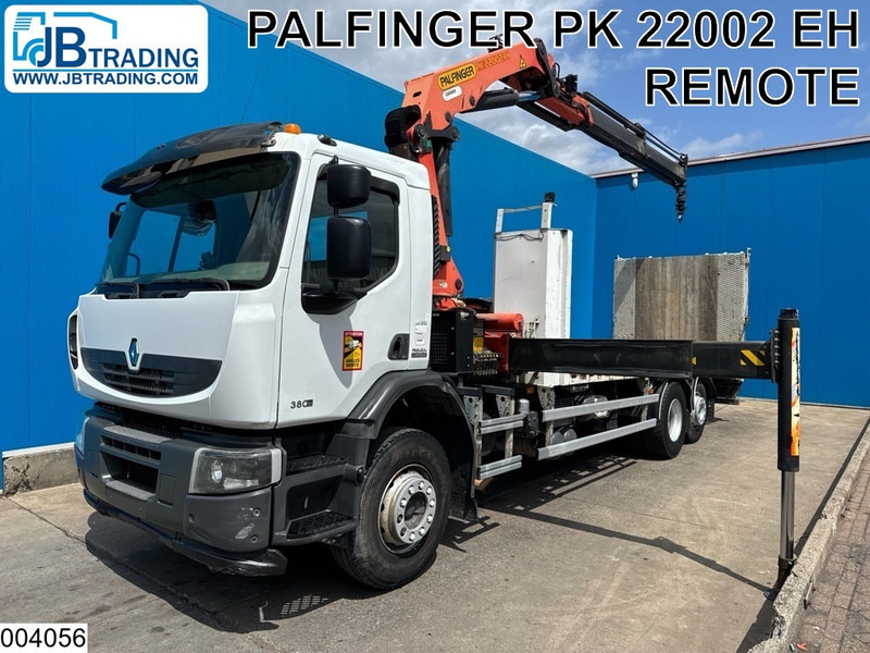 Renault Lander 380 Dxi EURO 5, Hydraulic, Palfinger, Remote - Camião de caixa aberta/ Plataforma, Camião grua: foto 1 Renault Lander 380 Dxi EURO 5, Hydraulic, Palfinger, Remote - Camião de caixa aberta/ Plataforma, Camião grua: foto 1