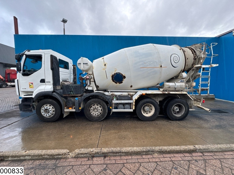 Camião betoneira Renault Lander 430 Dxi 8x4, EURO 5, Liebherr, 9m3: foto 13