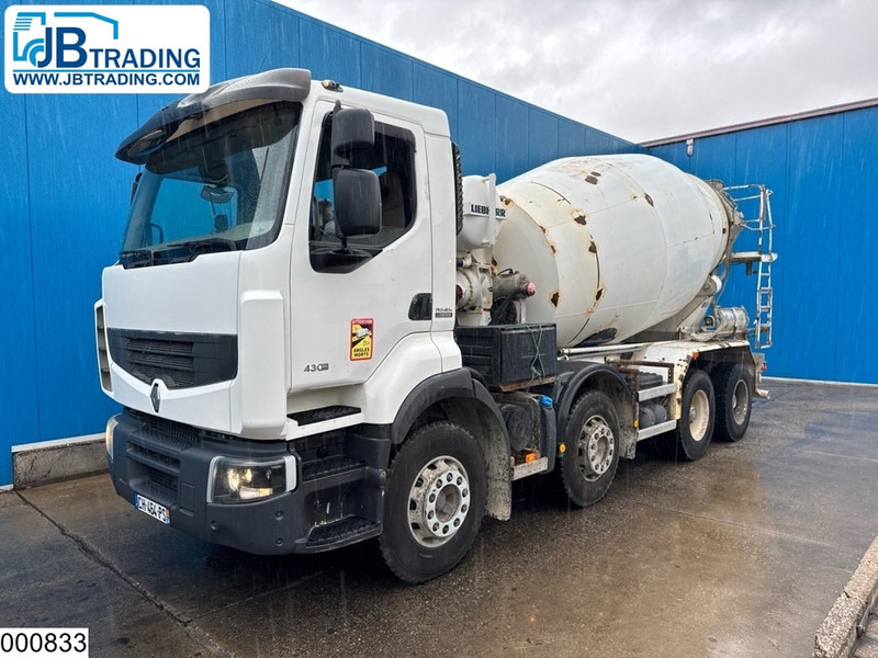 Renault Lander 430 Dxi 8x4, EURO 5, Liebherr, 9m3 - Camião betoneira: foto 1 Renault Lander 430 Dxi 8x4, EURO 5, Liebherr, 9m3 - Camião betoneira: foto 1