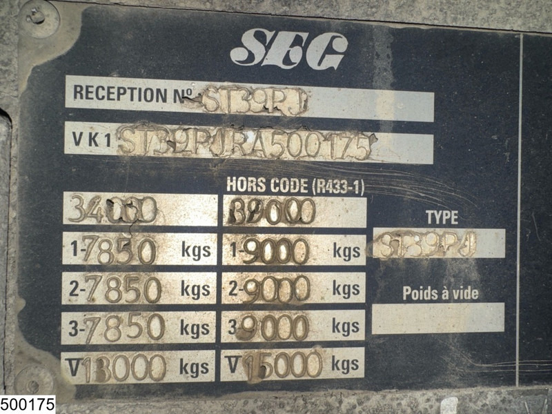 Samro gesloten bak 15 Units. - Semi-reboque furgão: foto 4 Samro gesloten bak 15 Units. - Semi-reboque furgão: foto 4