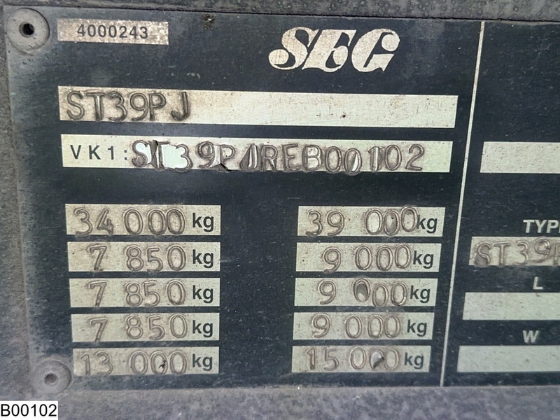 Samro gesloten bak Mega, Jumbo - Semi-reboque furgão: foto 4 Samro gesloten bak Mega, Jumbo - Semi-reboque furgão: foto 4