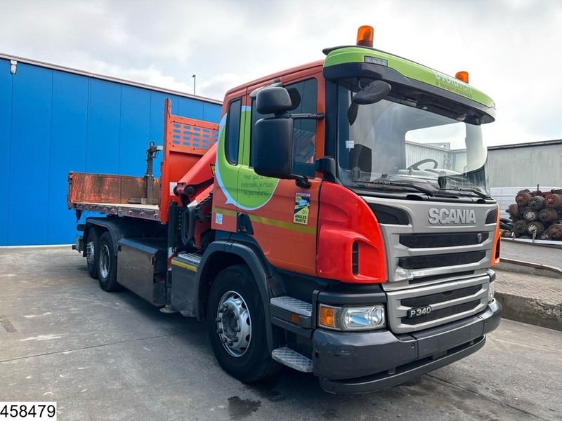 Scania P 340 6x2, CNG, Retarder, Palfinger, Remote - Camião basculante, Camião grua: foto 3 Scania P 340 6x2, CNG, Retarder, Palfinger, Remote - Camião basculante, Camião grua: foto 3