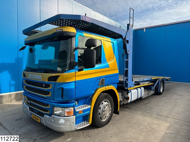 Scania P 410 EURO 6, Rolfo, Winch, Hydraulics - Camião transporte de veículos: foto 2 Scania P 410 EURO 6, Rolfo, Winch, Hydraulics - Camião transporte de veículos: foto 2