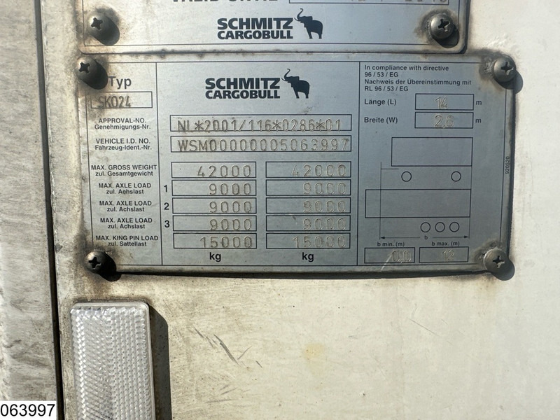 Schmitz Cargobull Koel vries Carrier Vector, Dhollandia - Semi-reboque frigorífico: foto 4 Schmitz Cargobull Koel vries Carrier Vector, Dhollandia - Semi-reboque frigorífico: foto 4