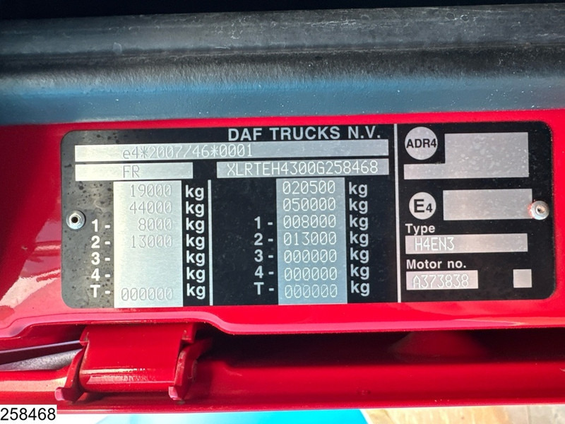 DAF XF 480 EURO 6, Retarder, Standairco, PTO - Tractor: foto 5 DAF XF 480 EURO 6, Retarder, Standairco, PTO - Tractor: foto 5
