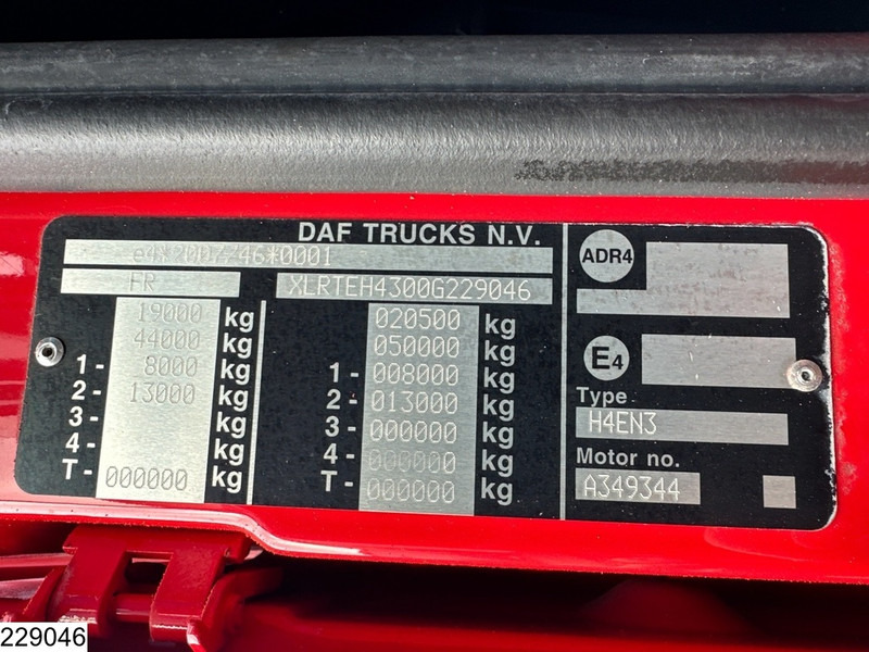 Tractor DAF XF 480 EURO 6, Standairco: foto 6