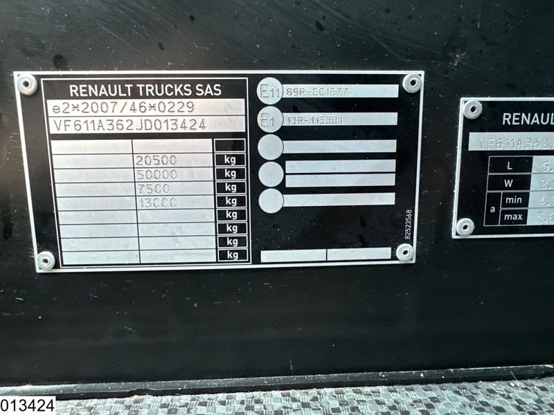 Renault T 480 EURO 6, Airco - Tractor: foto 5 Renault T 480 EURO 6, Airco - Tractor: foto 5