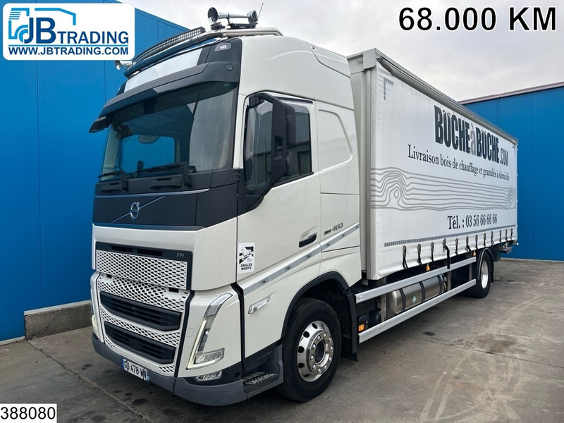 Volvo FH 460 EURO 6, LNG, Standairco, Dhollandia - Camião de lona: foto 1 Volvo FH 460 EURO 6, LNG, Standairco, Dhollandia - Camião de lona: foto 1