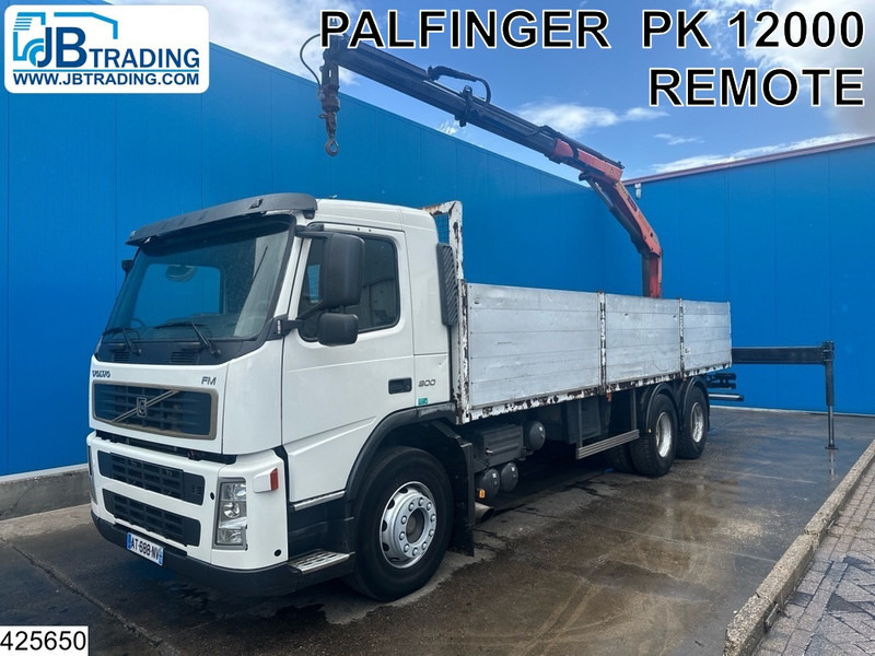 Volvo FM 300 6 X 2, Manual, Steel suspension, Palfinger - Camião de caixa aberta/ Plataforma, Camião grua: foto 1 Volvo FM 300 6 X 2, Manual, Steel suspension, Palfinger - Camião de caixa aberta/ Plataforma, Camião grua: foto 1
