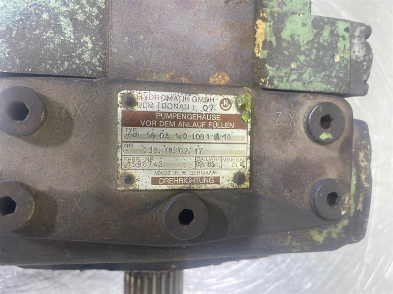 Hydromatik A4V56DA1.0L001A10-233.19.02.17-Drive pump/Rijpomp - Hidráulica por Máquina de construção: foto 5 Hydromatik A4V56DA1.0L001A10-233.19.02.17-Drive pump/Rijpomp - Hidráulica por Máquina de construção: foto 5