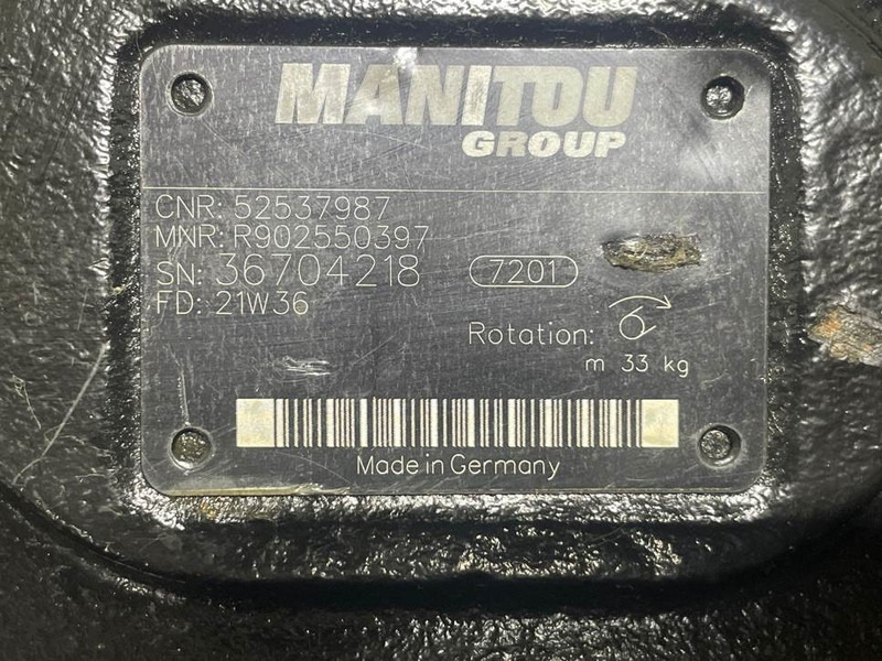 Manitou MLT635/741/940-52537987-Drive pump/Fahrpumpe - Hidráulica por Máquina de construção: foto 5 Manitou MLT635/741/940-52537987-Drive pump/Fahrpumpe - Hidráulica por Máquina de construção: foto 5