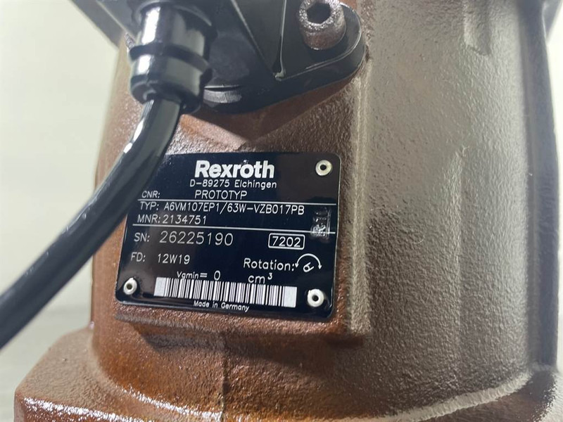 Manitou MT14/1840-Rexroth A6VM107EP1/63W-Drive motor - Hidráulica por Máquina de construção: foto 4 Manitou MT14/1840-Rexroth A6VM107EP1/63W-Drive motor - Hidráulica por Máquina de construção: foto 4