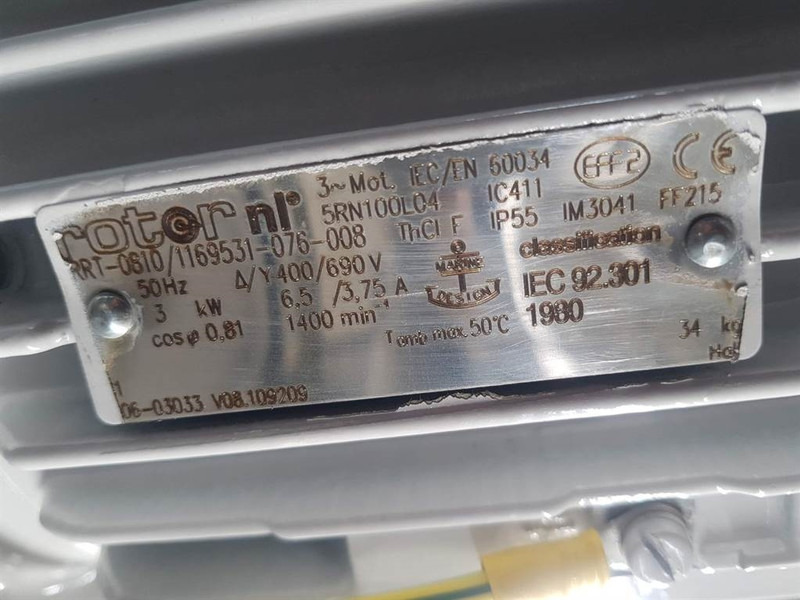 Hidráulica Parker 3kW-Hydraulic powerpack/Hydraulik aggregate: foto 6