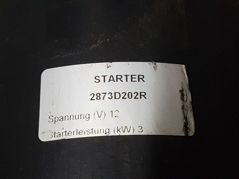 Perkins 1006-12V 10T 3,0KW-Starter/Anlasser/Startmotor - Motor por Máquina de construção: foto 5 Perkins 1006-12V 10T 3,0KW-Starter/Anlasser/Startmotor - Motor por Máquina de construção: foto 5