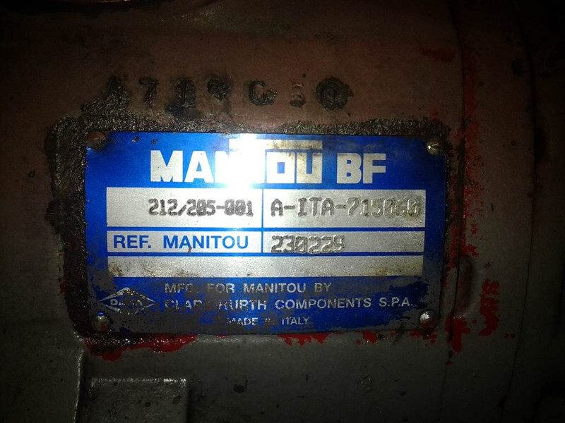 Spicer Dana 212/205-001 - Manitou MT 932.25 - Axle - Eixo e peças por Máquina de construção: foto 3 Spicer Dana 212/205-001 - Manitou MT 932.25 - Axle - Eixo e peças por Máquina de construção: foto 3