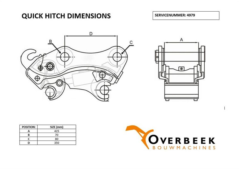 TEFRA R906 / 20T - Liebherr - Quick coupler - Acoplamento rápido: foto 3 TEFRA R906 / 20T - Liebherr - Quick coupler - Acoplamento rápido: foto 3