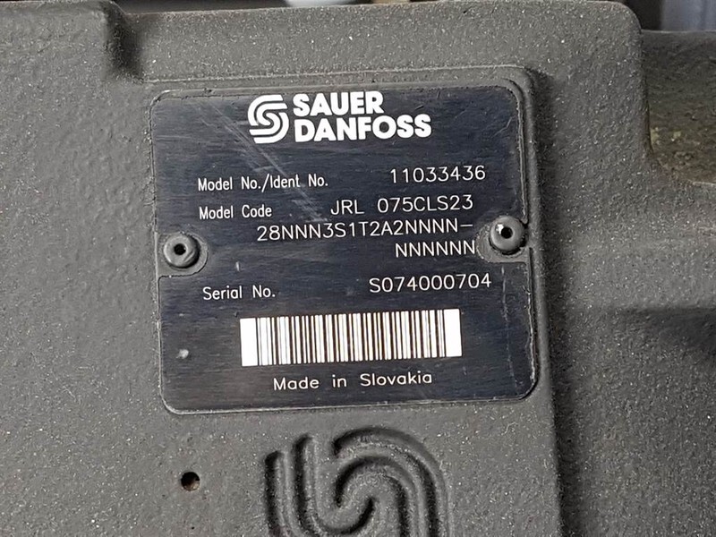 Vögele 11033436-Sauer Danfoss JRL075CLS2328-Pump - Hidráulica: foto 3 Vögele 11033436-Sauer Danfoss JRL075CLS2328-Pump - Hidráulica: foto 3