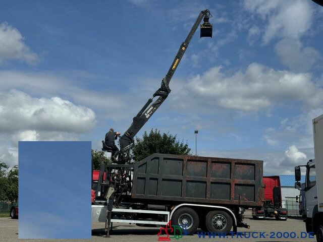 Abrollcontainer + Kran Jonsered 1020 7,3m = 1,4t - Camião polibenne, Camião grua: foto 4 Abrollcontainer + Kran Jonsered 1020 7,3m = 1,4t - Camião polibenne, Camião grua: foto 4