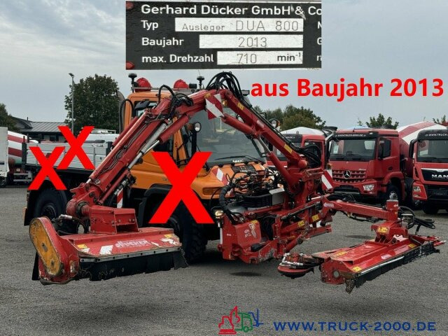 Unimog Dücker Mähkombi RSM Mäher Ausleger DUA800 - Camião: foto 1 Unimog Dücker Mähkombi RSM Mäher Ausleger DUA800 - Camião: foto 1