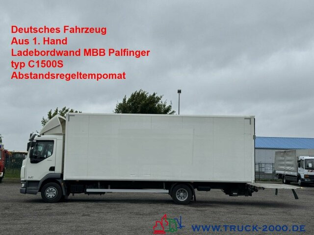 DAF LF 250 MBB Palfinger LBW 1.500 Kg ACC Tempomat - Camião furgão: foto 1 DAF LF 250 MBB Palfinger LBW 1.500 Kg ACC Tempomat - Camião furgão: foto 1