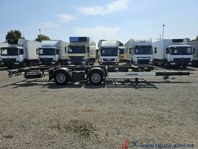 Krone ZZ18 XF0 Tandem Box Carrier - Luft - BPW Achsen - Reboque transportador de contêineres/ Caixa móvel: foto 5 Krone ZZ18 XF0 Tandem Box Carrier - Luft - BPW Achsen - Reboque transportador de contêineres/ Caixa móvel: foto 5