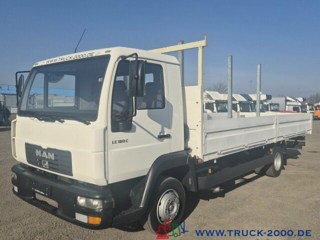Carrinha de caixa aberta MAN 8.160 Lange Pritsche 6.15m 3 Sitzer Nur 280TKM: foto 13
